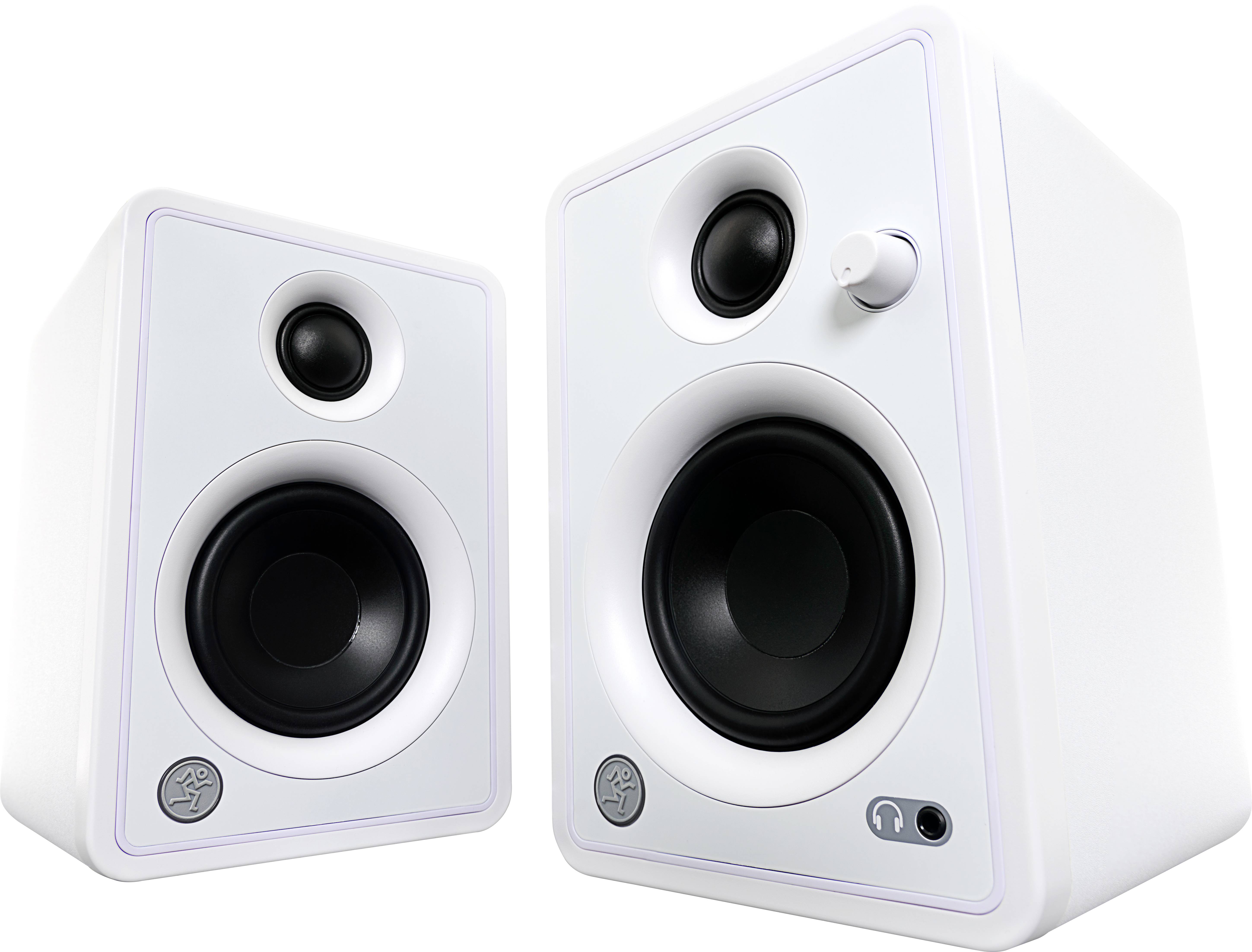 Mackie CR3-XLTD-WHT (Pair) Aktiver Monitor-Lautsprecher 7.62cm 3 Zoll 50W 1 Paar