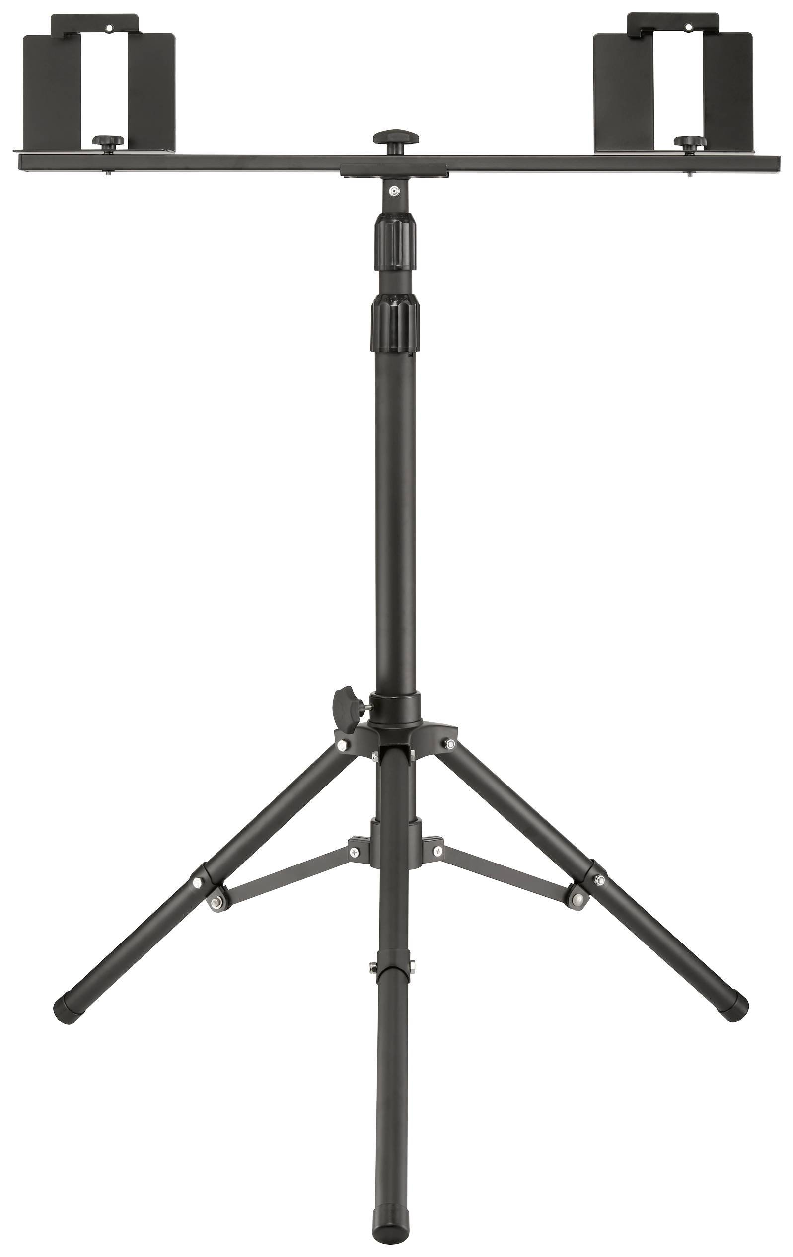 TOOLCRAFT TO-7444920 Stativ 2 Leuchten Passend für (Handlampen) LED-Arbeitsleuchte, LED-Arbeitsleuchte WL1000, LED-Arbeitsleuchte