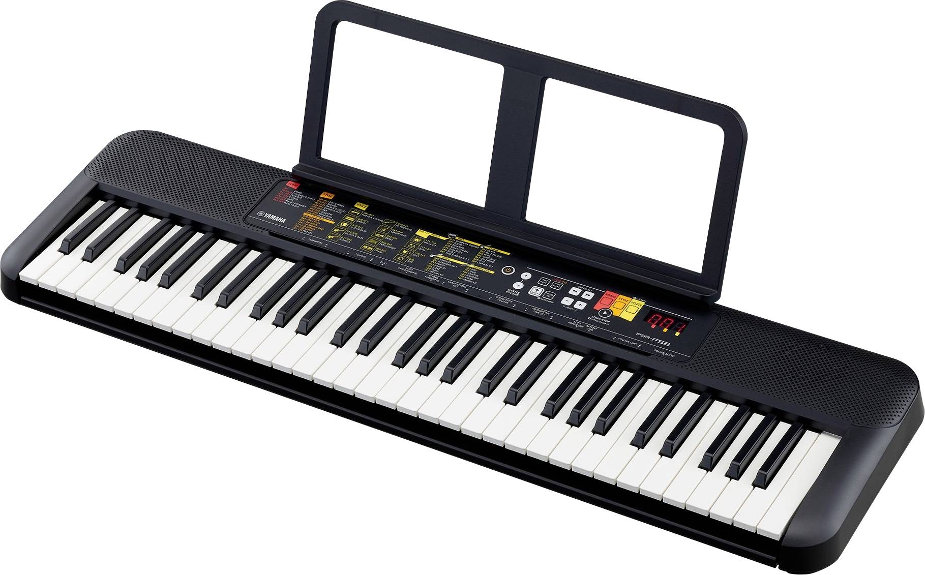 Yamaha PSR-F52 Keyboard Schwarz inkl. Netzteil