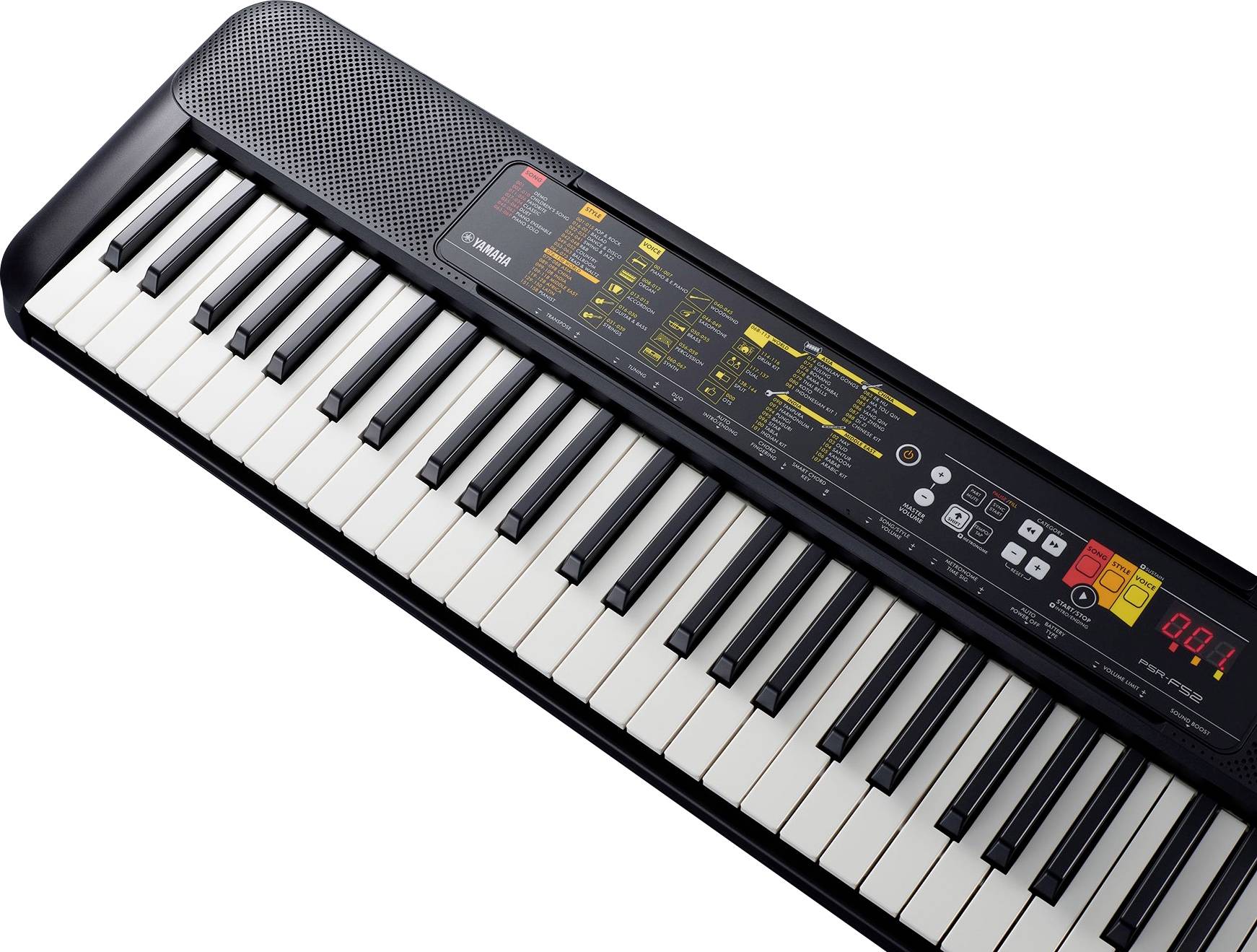 Yamaha PSR-F52 Keyboard Schwarz inkl. Netzteil