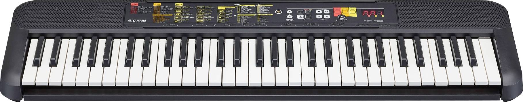Yamaha PSR-F52 Keyboard Schwarz inkl. Netzteil