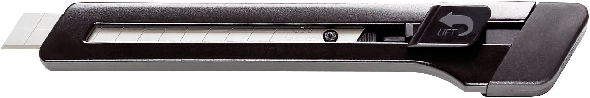 Edding 4-M9001M 9 Cutter - 1 Cutter in schwarz - Cuttermesser im praktischen Kleinformat - Allzweckmesser, Teppichmesser