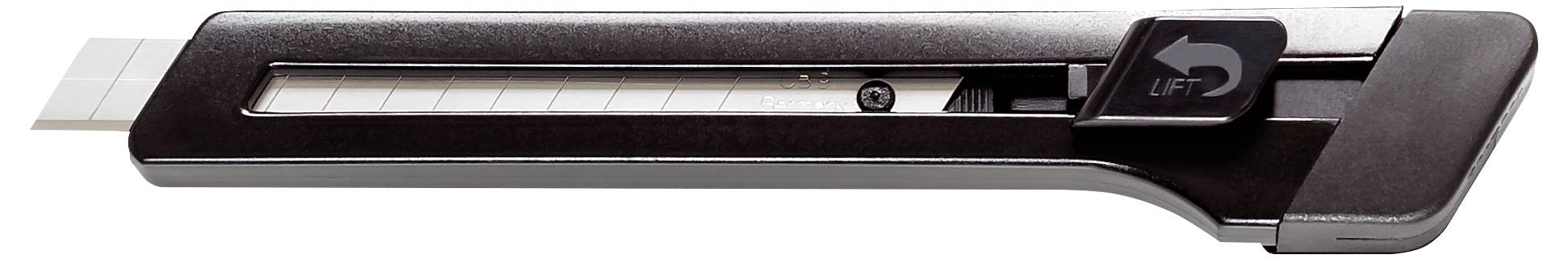 Edding 4-M9001M 9 Cutter - 1 Cutter in schwarz - Cuttermesser im praktischen Kleinformat - Allzweckmesser, Teppichmesser