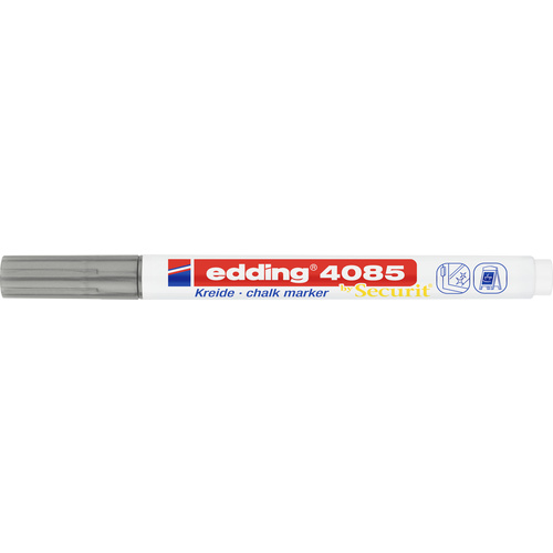 Edding 4085 4-4085054 Kreidemarker Silber 1 mm, 2mm