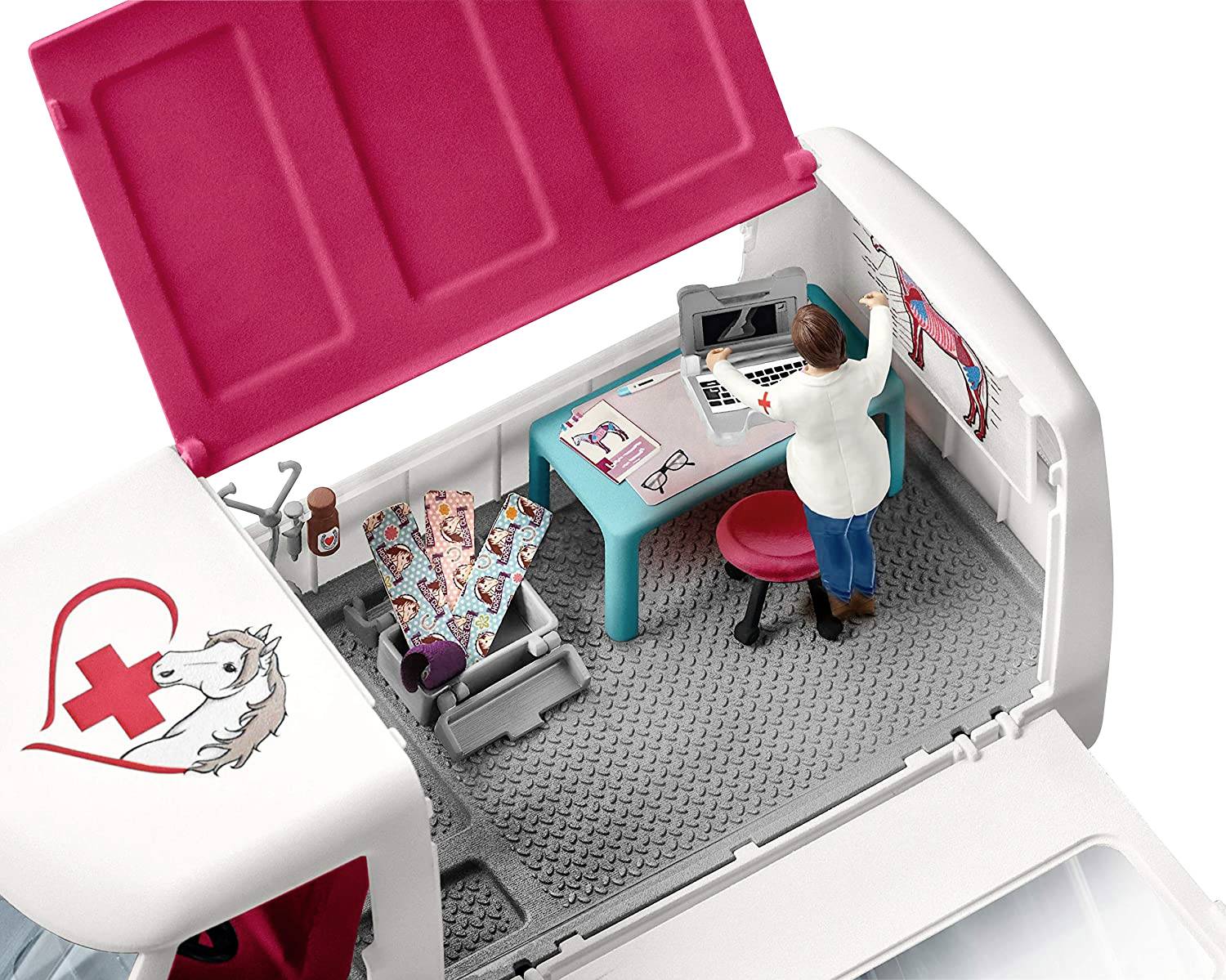 Schleich Tierarztbesuch im Stall