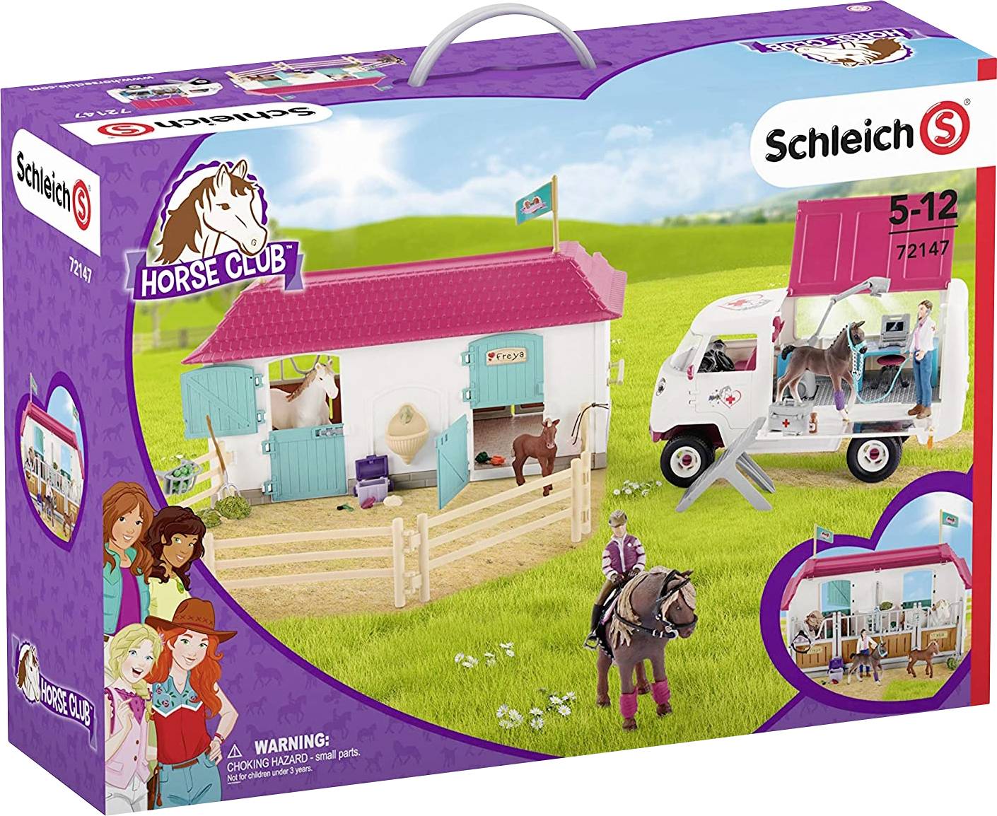 Schleich Tierarztbesuch im Stall
