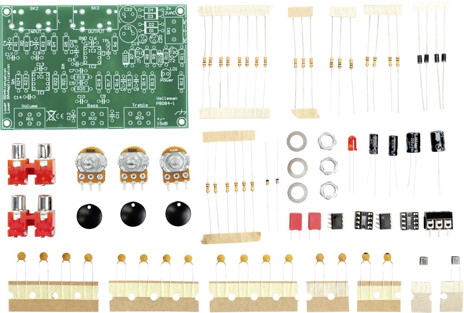 Whadda WSAH8084 Verstärker