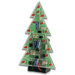 Whadda WSSA100 LED Bausatz Elektronischer Weihnachtsbaum
