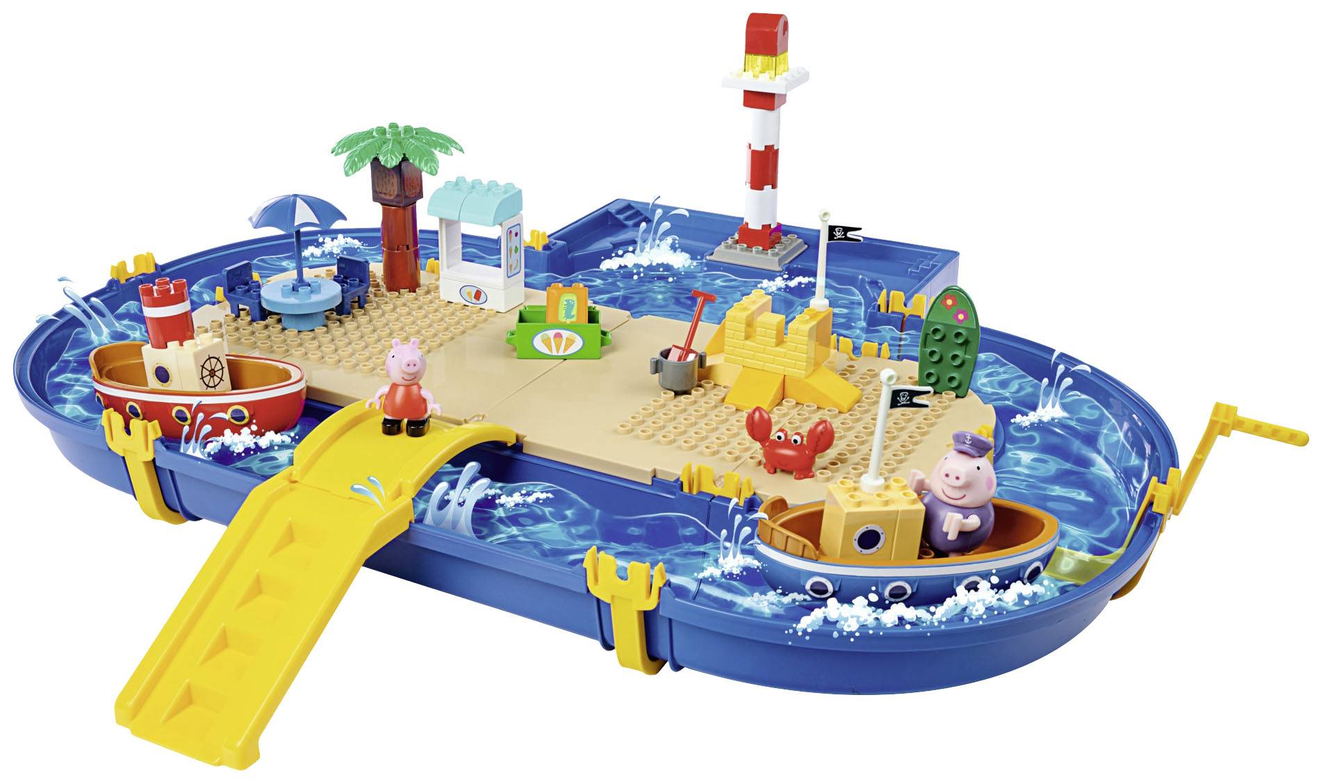 BIG Waterplay Peppa Holiday Wasserbahn