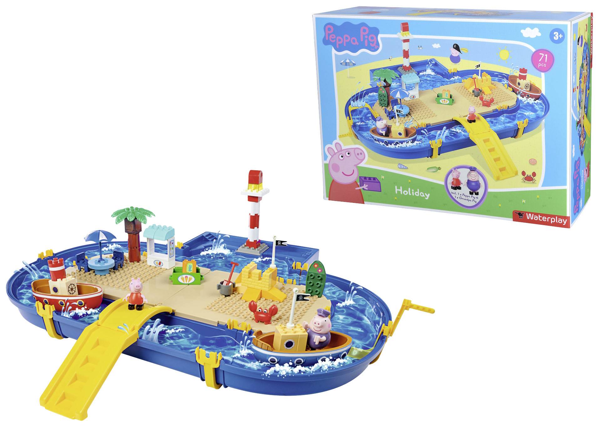 BIG Waterplay Peppa Holiday Wasserbahn