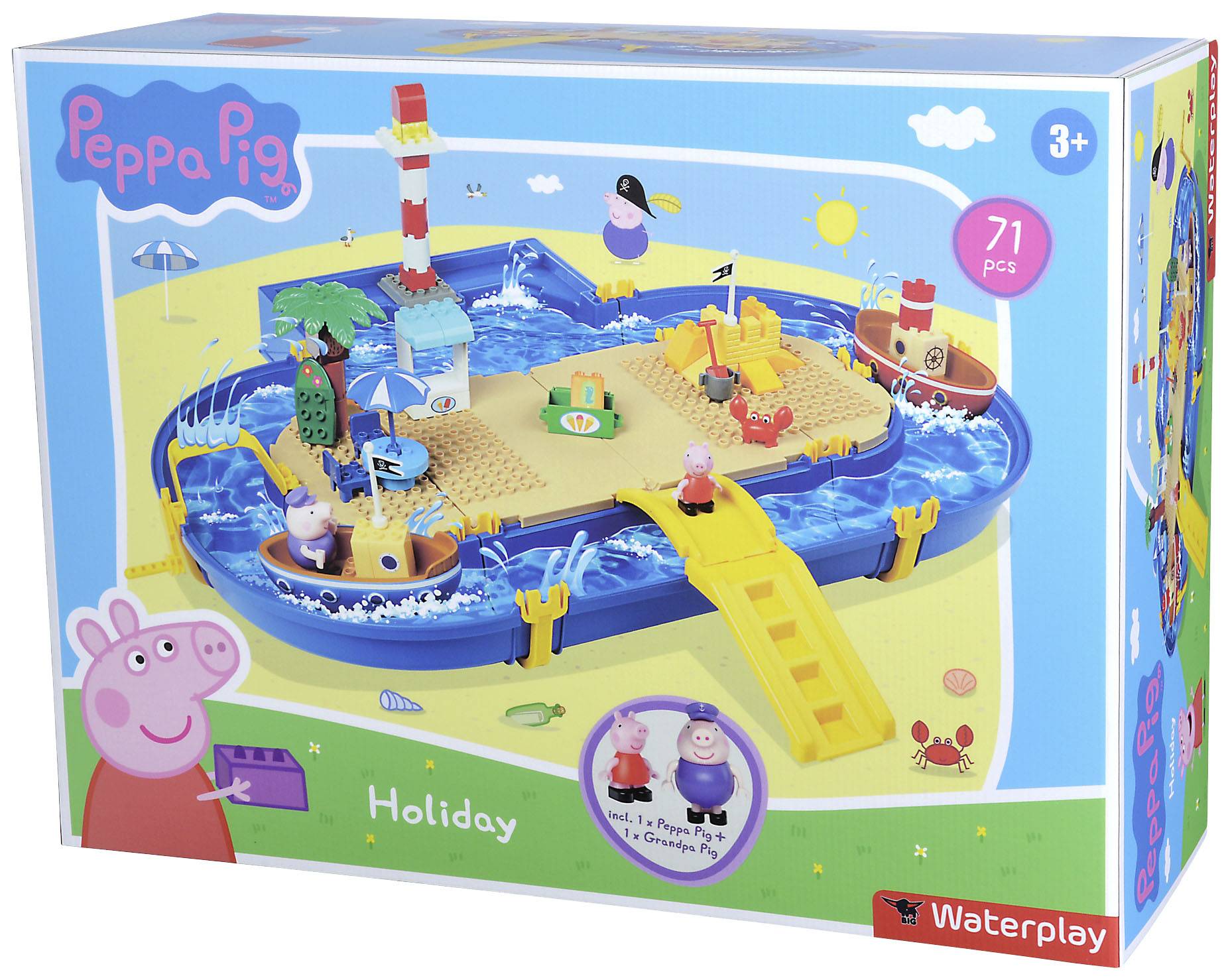 BIG Waterplay Peppa Holiday Wasserbahn