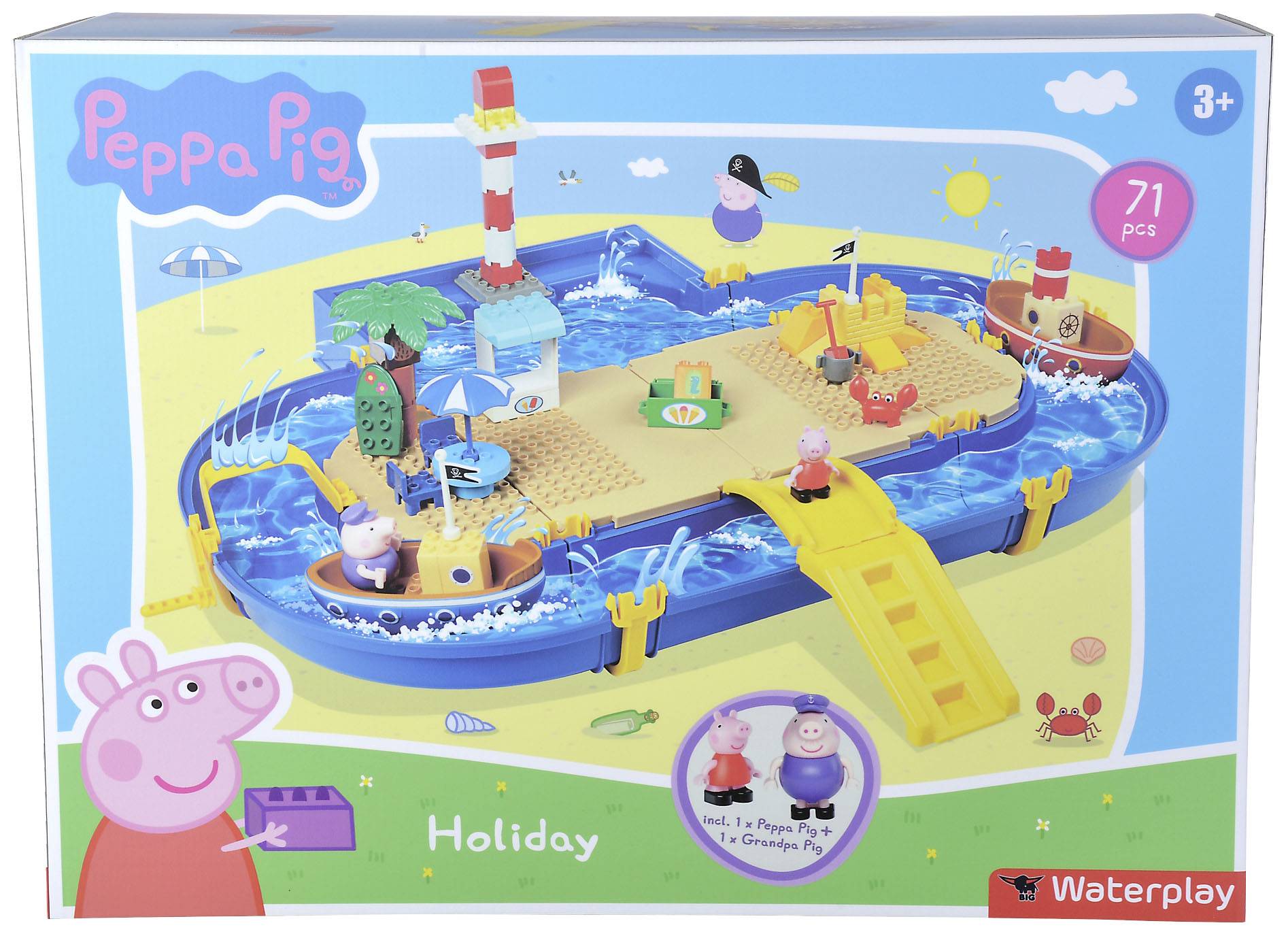 BIG Waterplay Peppa Holiday Wasserbahn