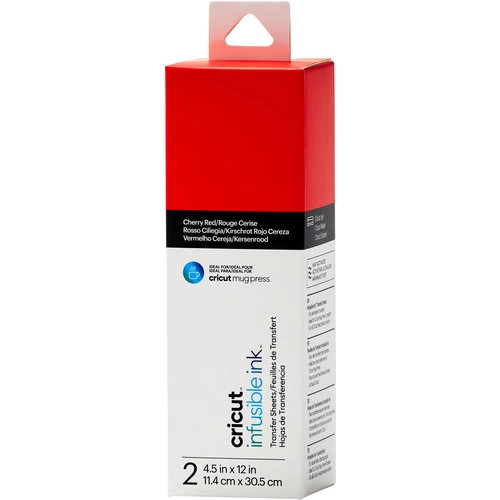 Cricut Joy Infusible Ink Transferblätter Rot Cricut Joy Infusible Ink Transferblätter Rot