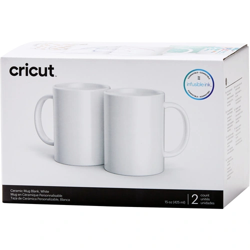 Cricut Ceramic Mug Blank Tasse Weiß Cricut Ceramic Mug Blank Tasse Weiß