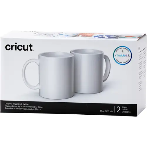 Cricut Ceramic Mug Blank Tasse Weiß Cricut Ceramic Mug Blank Tasse Weiß