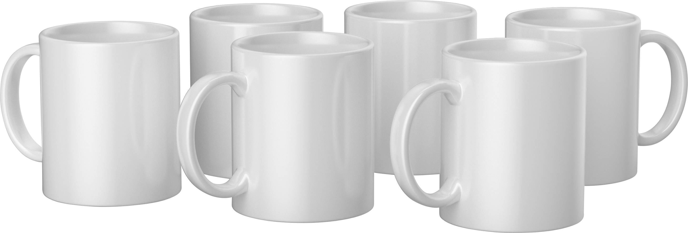 Cricut Ceramic Mug Blank Tasse Weiß