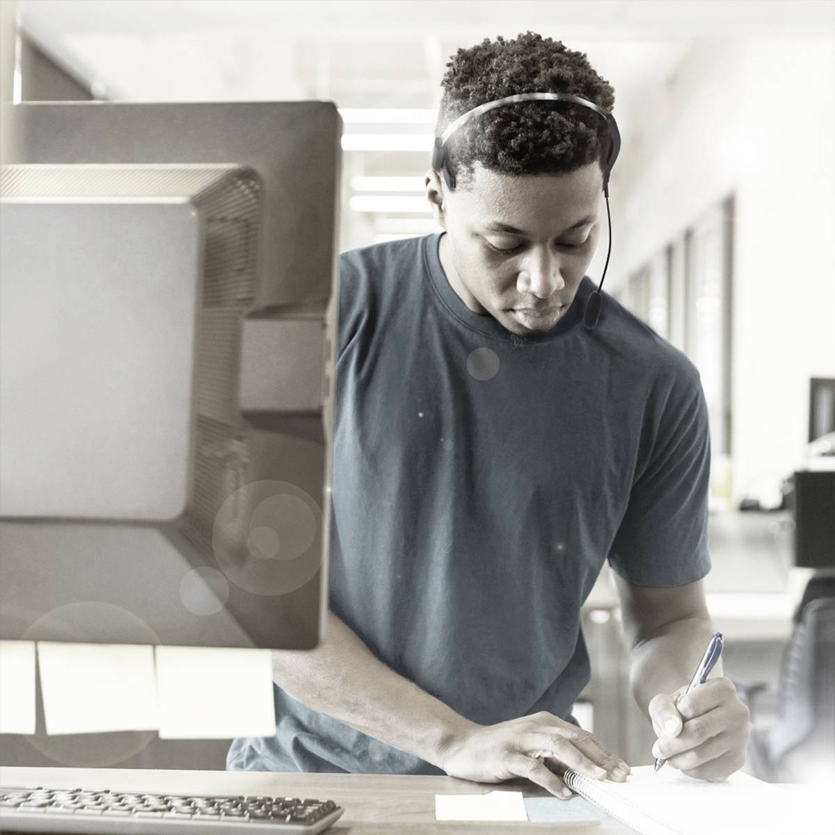 LogiLink BT0059 On Ear Headset Bluetooth® Mono Schwarz Telefon