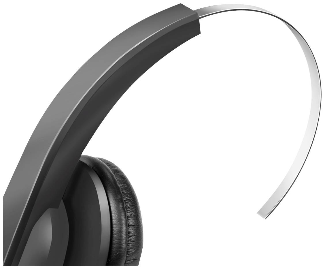 LogiLink BT0059 On Ear Headset Bluetooth® Mono Schwarz Telefon