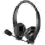 LogiLink BT0060 Computer On Ear Headset Bluetooth® Stereo Schwarz