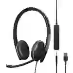 EPOS On Ear Headset kabelgebunden Stereo Schwarz Noise Cancelling Lautstärkeregelung, Mikrofon-Stummschaltung Telefon EPOS On Ear Headset kabelgebunden Stereo Schwarz Noise Cancelling Lautstärkeregelung, Mikrofon-Stummschaltung Telefon