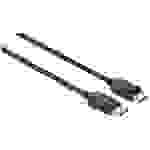 Manhattan DisplayPort Anschlusskabel DisplayPort Stecker, DisplayPort Stecker 2.00m Schwarz 353618 Ultra HD (8K) DisplayPort-Kabel