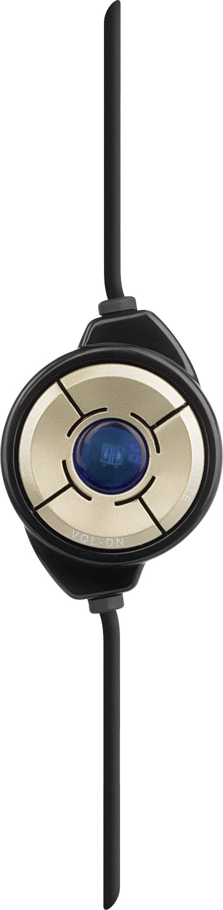 Manhattan Stereo USB-Headset Leicht Over-Ear kabelgebunden USB-A-Stecker Bedienelemente Over Ear Headset kabelgebunden Stereo Schwarz Lautstärkereg