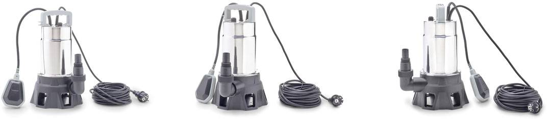 Pontec 87058 PondoDrain Mud 10000 Schmutzwasser-Tauchpumpe 10000 l/h 6m