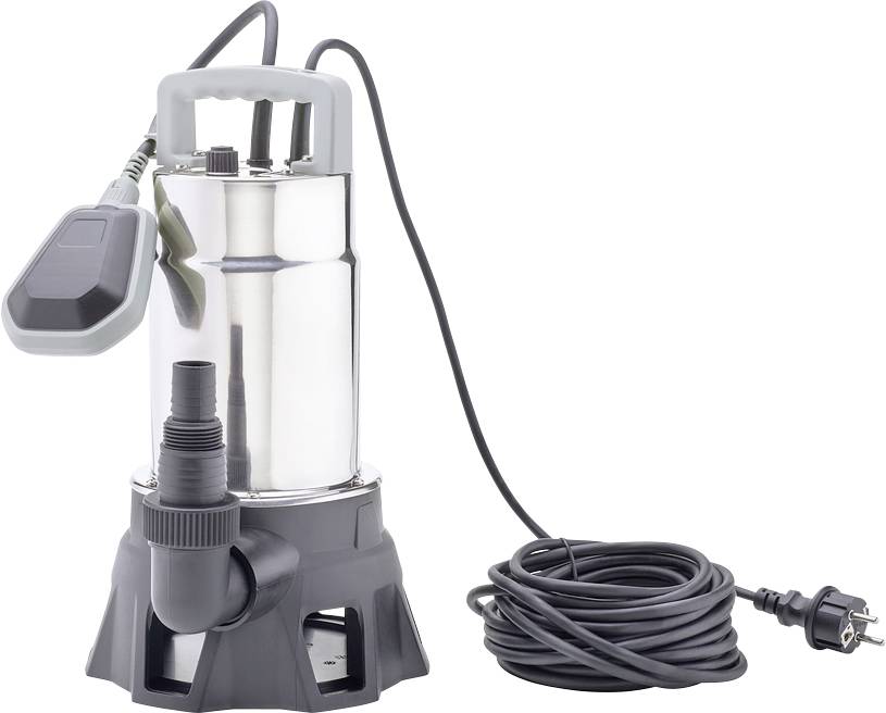 Pontec 87058 PondoDrain Mud 10000 Schmutzwasser-Tauchpumpe 10000 l/h 6m