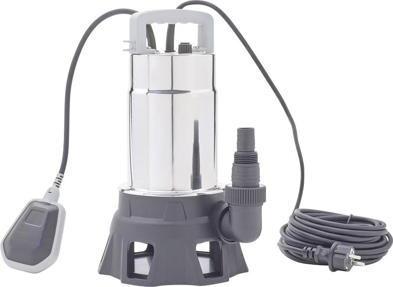 Pontec 87058 PondoDrain Mud 10000 Schmutzwasser-Tauchpumpe 10000 l/h 6m