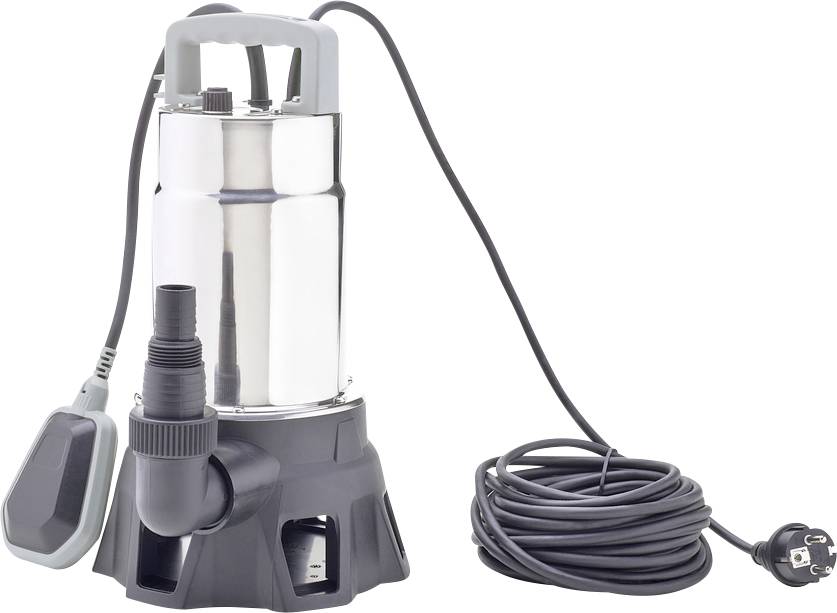 Pontec 87058 PondoDrain Mud 10000 Schmutzwasser-Tauchpumpe 10000 l/h 6m