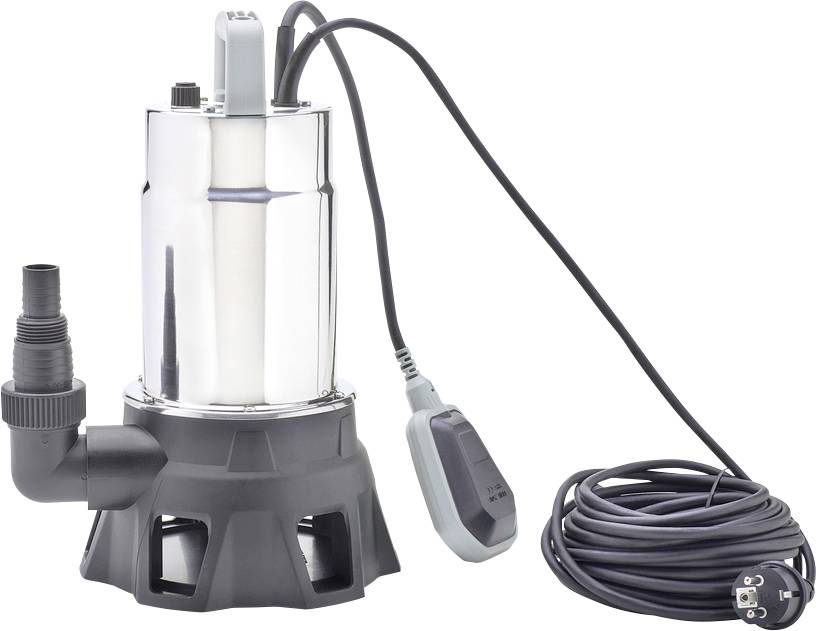 Pontec 87058 PondoDrain Mud 10000 Schmutzwasser-Tauchpumpe 10000 l/h 6m