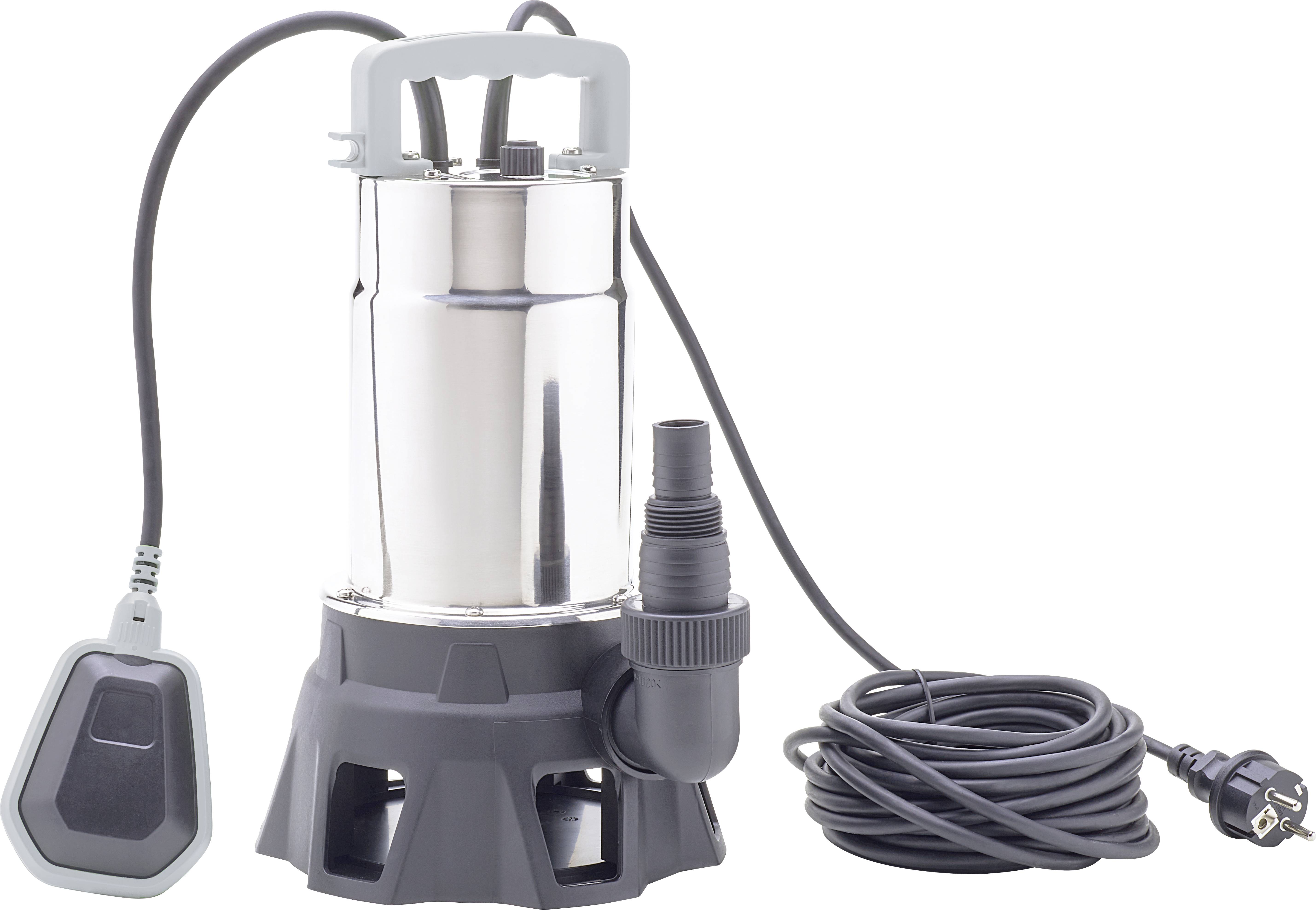 Pontec 87058 PondoDrain Mud 10000 Schmutzwasser-Tauchpumpe 10000 l/h 6m