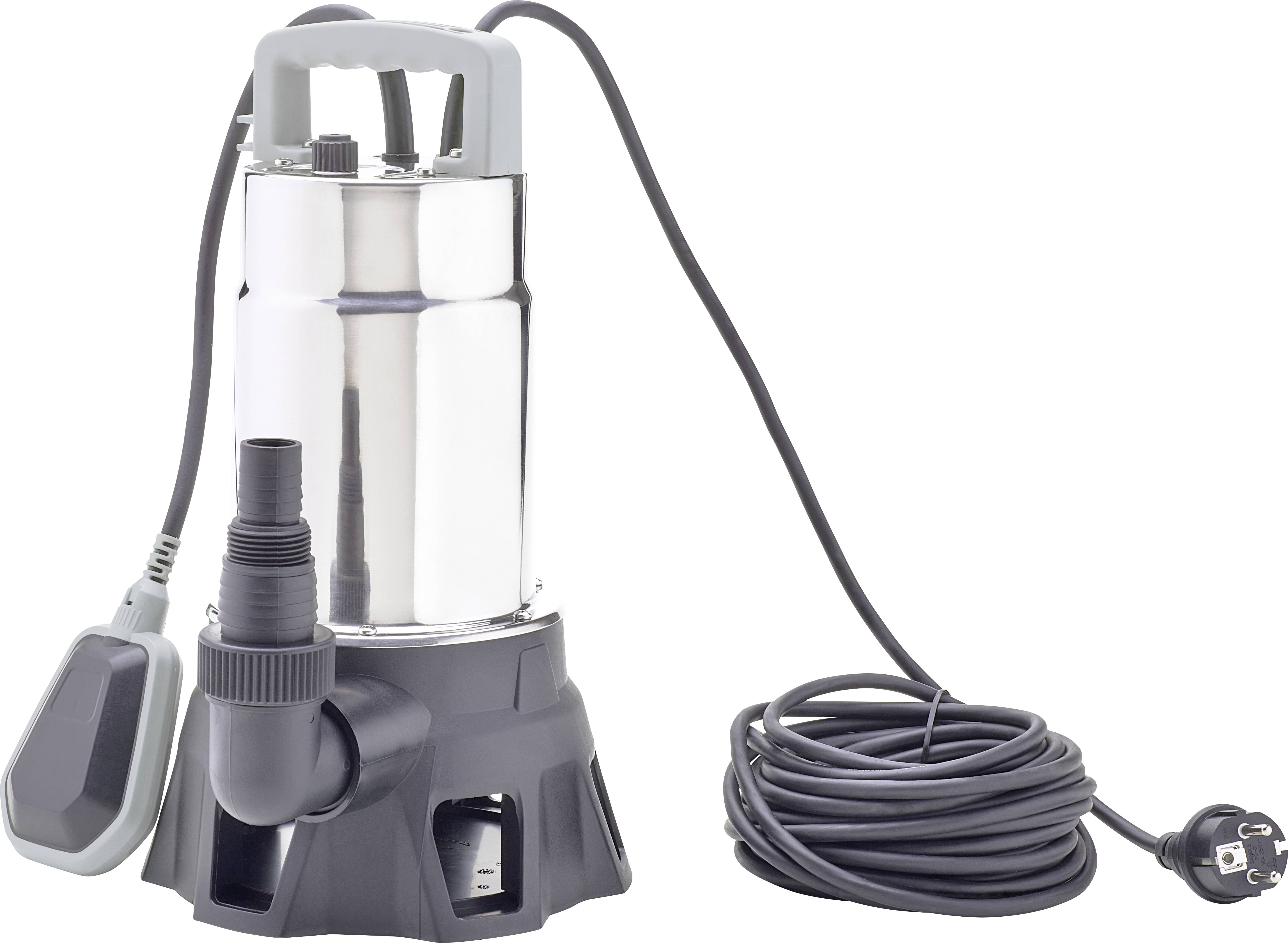 Pontec 87058 PondoDrain Mud 10000 Schmutzwasser-Tauchpumpe 10000 l/h 6m