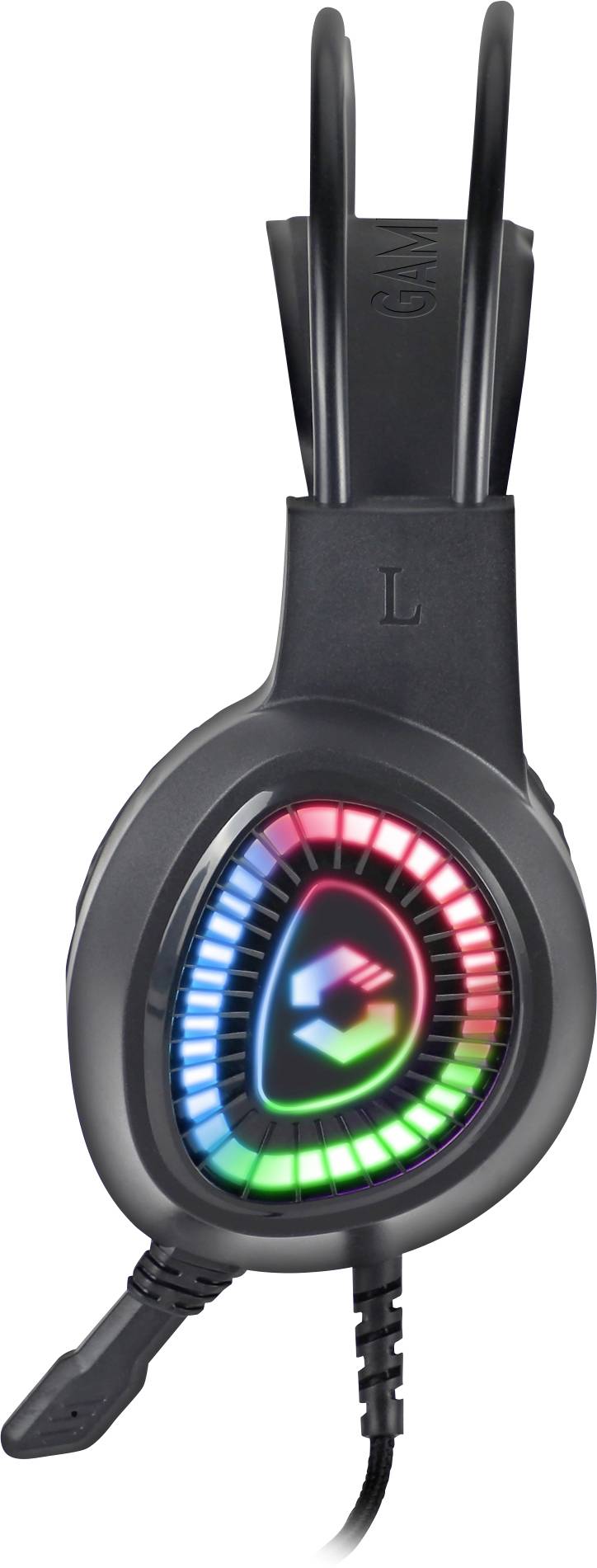 SpeedLink VOLTOR Over Ear Headset kabelgebunden Stereo Schwarz Lautstärkeregelung Gaming