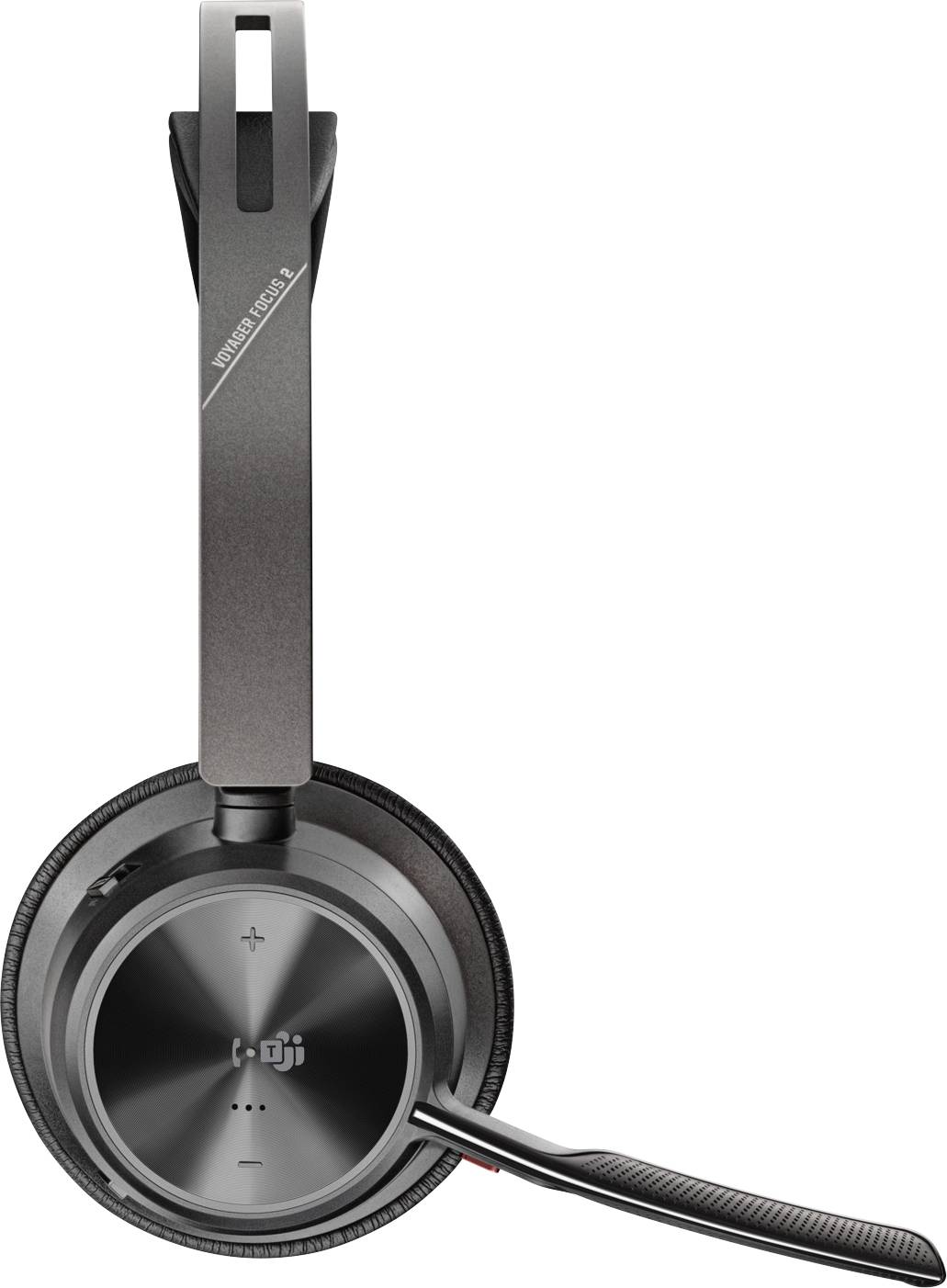 POLY VOYAGER FOCUS 2 Telefon On Ear Headset Bluetooth®, kabelgebunden Stereo Schwarz Mikrofon-Rauschunterdrückung, Noise