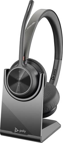 POLY VOYAGER 4320 UC Telefon On Ear Headset Bluetooth® Stereo Schwarz Mikrofon Rauschunterdrückung  - Onlineshop Voelkner
