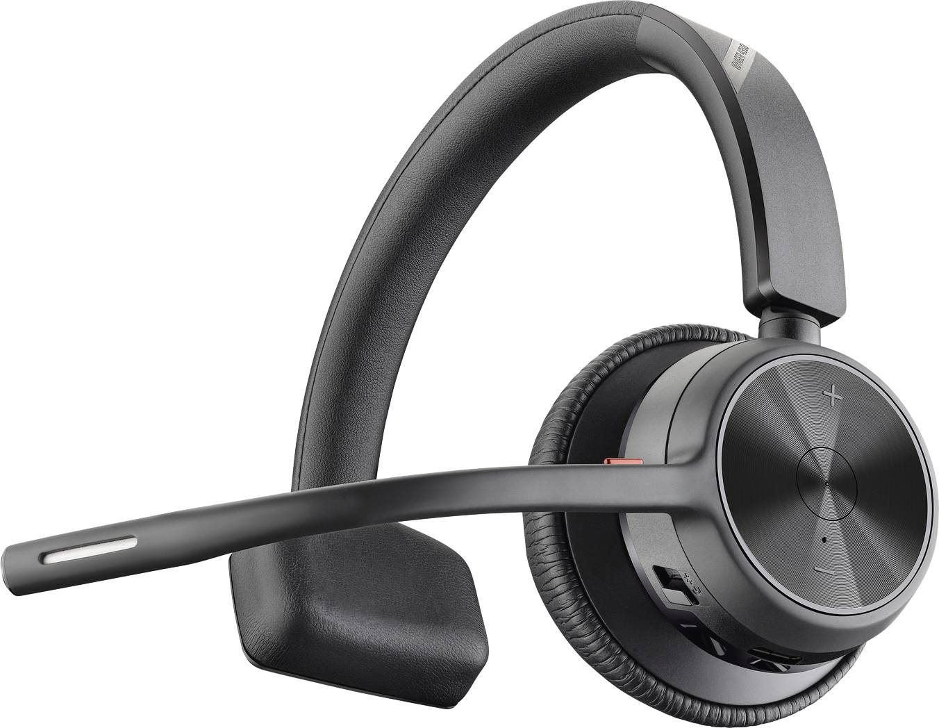 POLY VOYAGER 4310 UC Telefon On Ear Headset Bluetooth® Mono Schwarz Mikrofon-Rauschunterdrückung, Noise Cancelling