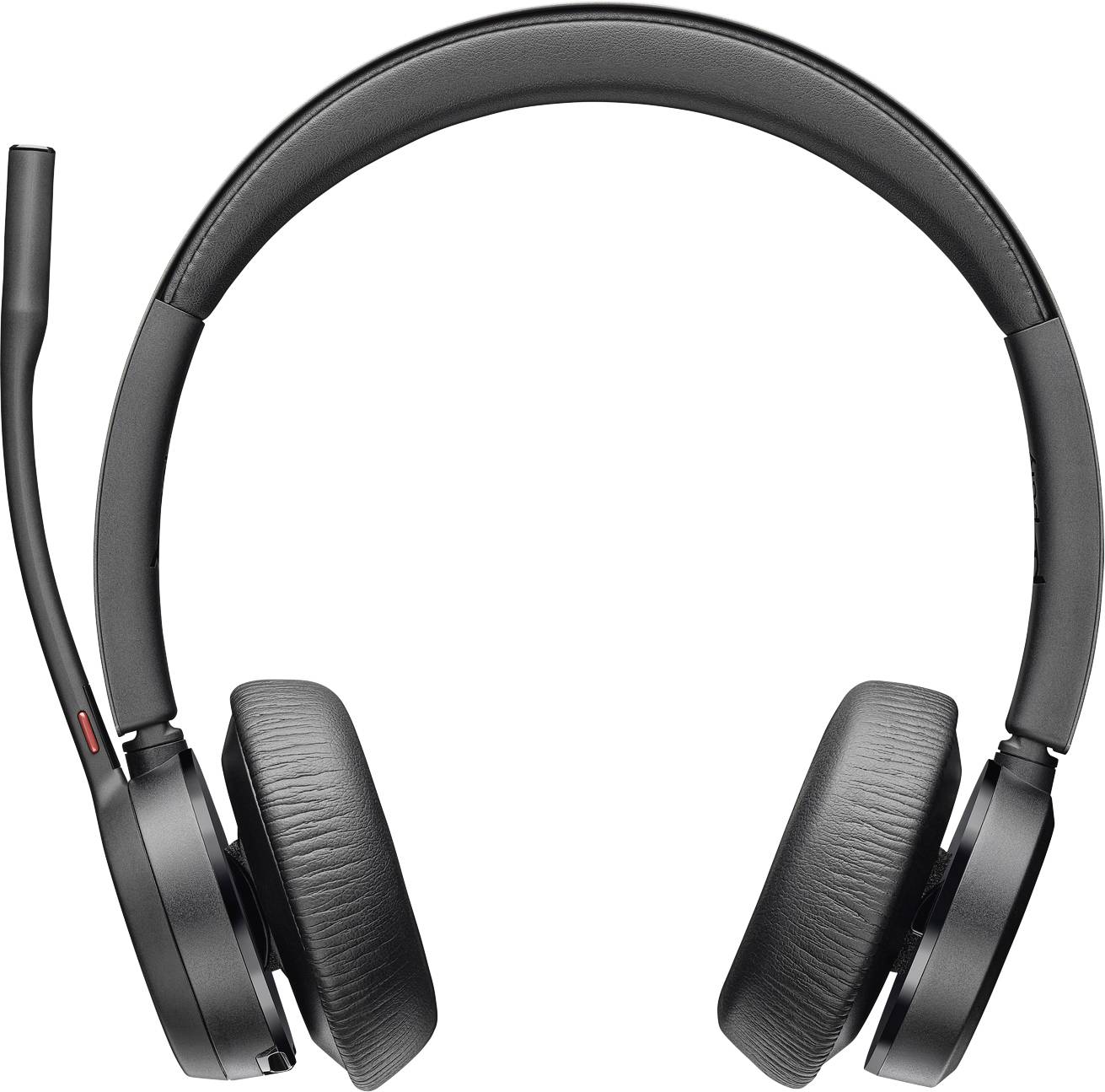 POLY VOYAGER 4320 UC Telefon On Ear Headset Bluetooth® Stereo Schwarz Mikrofon-Rauschunterdrückung, Noise Cancelling