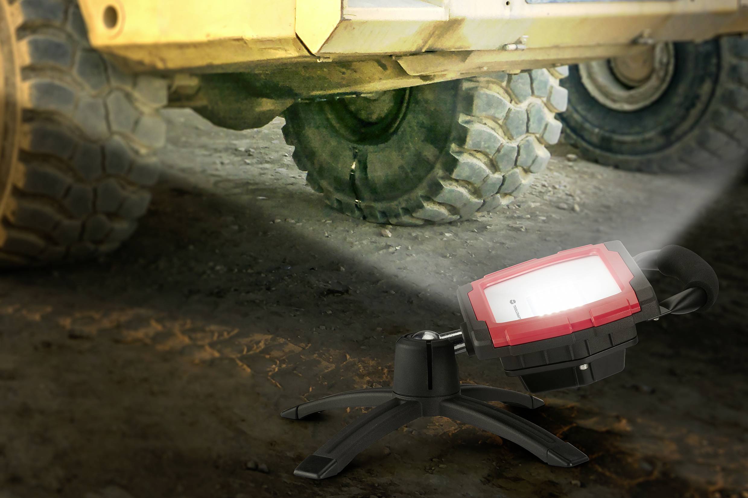 TOOLCRAFT SMD LED Akku-Handscheinwerfer E (A - G) 2650 lm TO-7447410
