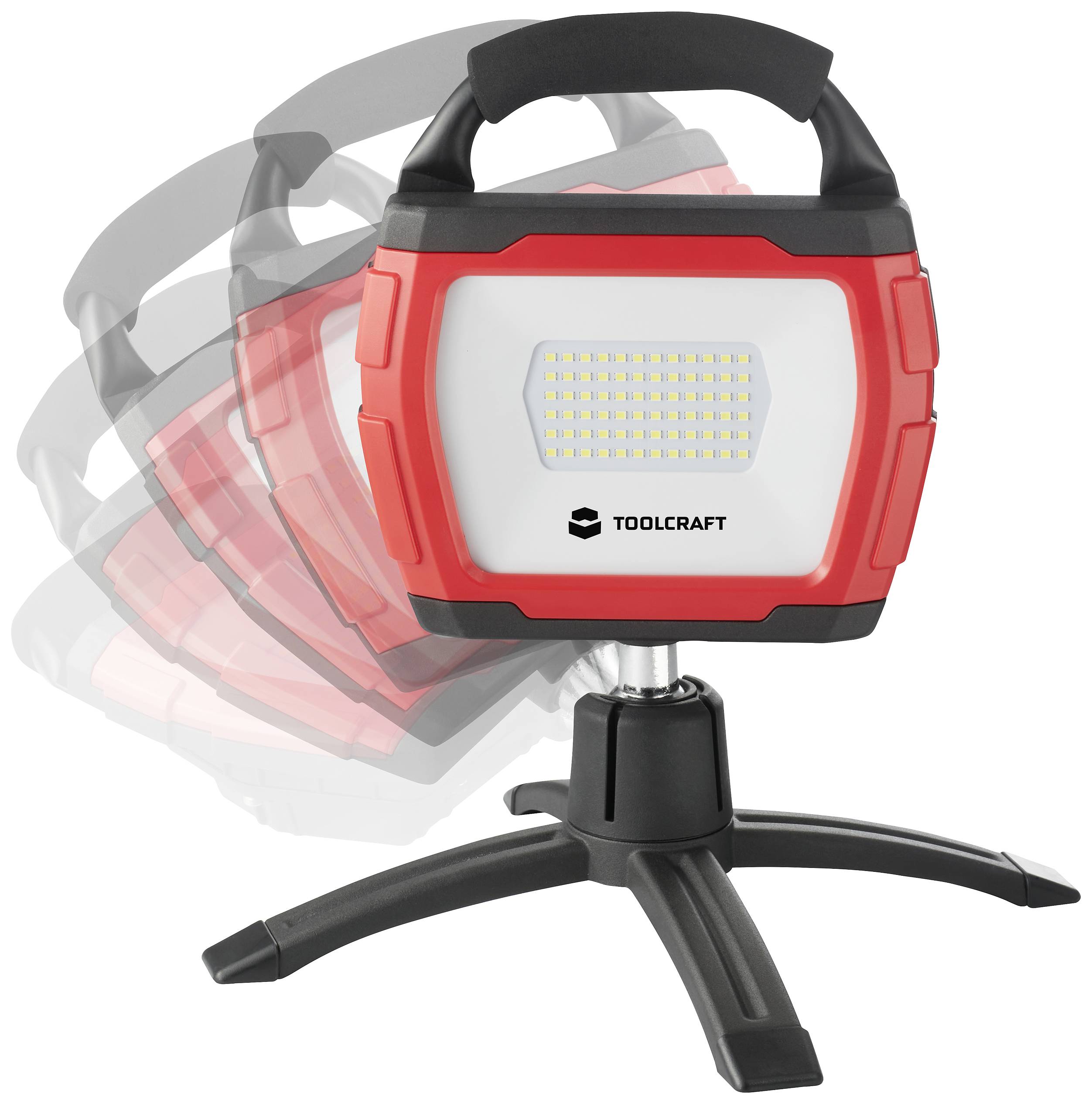 TOOLCRAFT SMD LED Akku-Handscheinwerfer E (A - G) 2650 lm TO-7447410