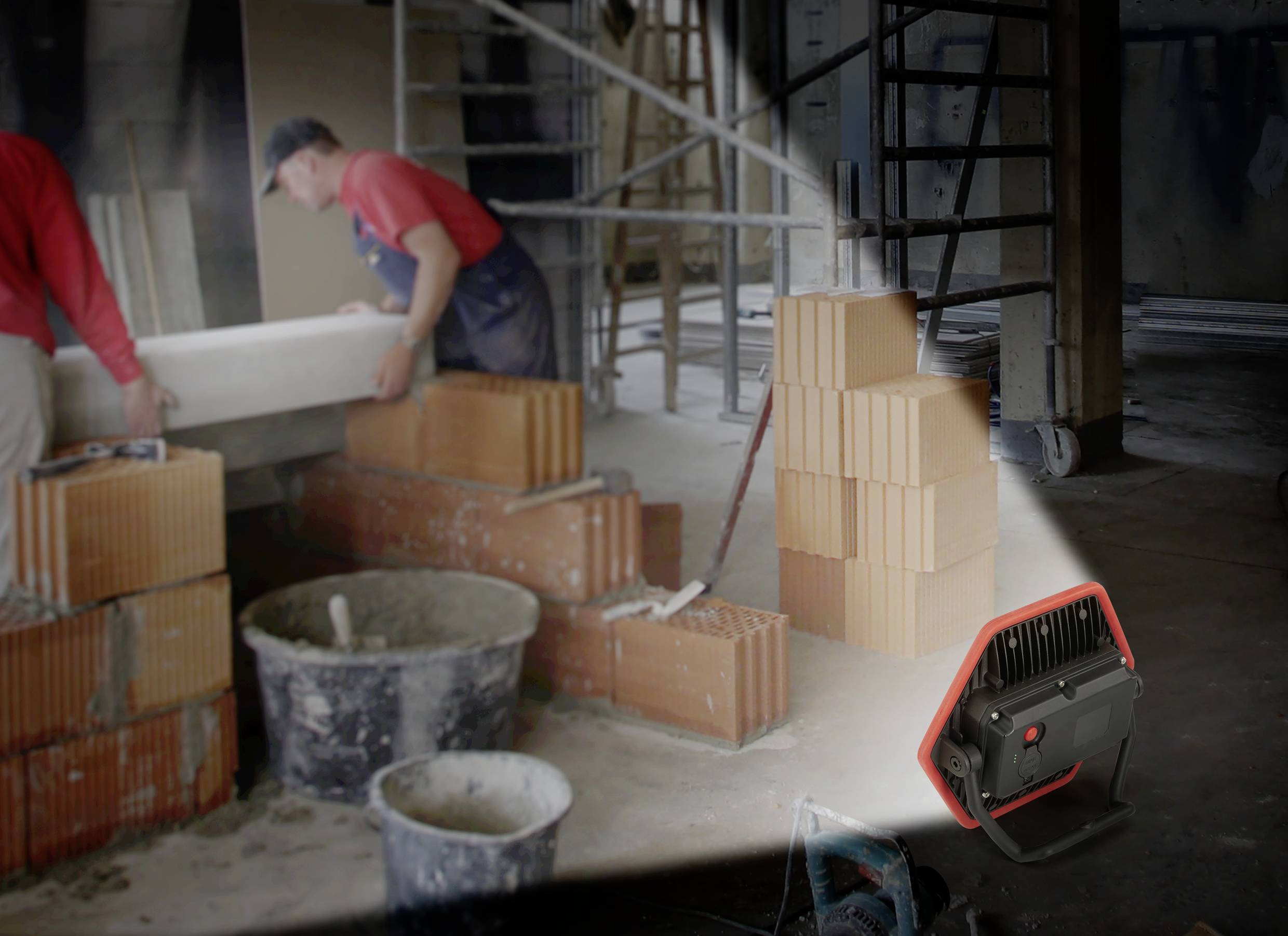 TOOLCRAFT LED Arbeitsleuchte E (A - G) 4400lm TO-7447413