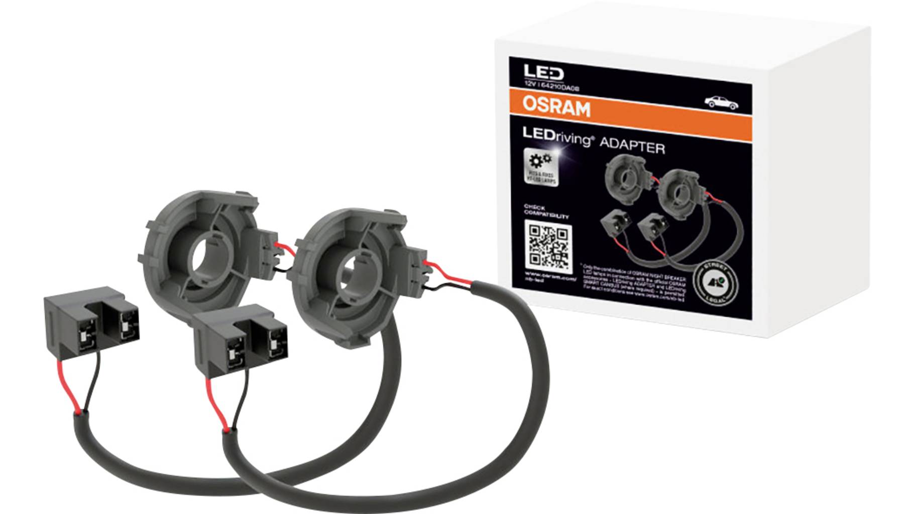 Osram Auto Adapter für Night Breaker H7LED 64210DA08 Bauart (KfzLeuchtmittel) H7, Adapter für Osram Auto Adapter für Night Breaker H7LED 64210DA08 Bauart (KfzLeuchtmittel) H7, Adapter für