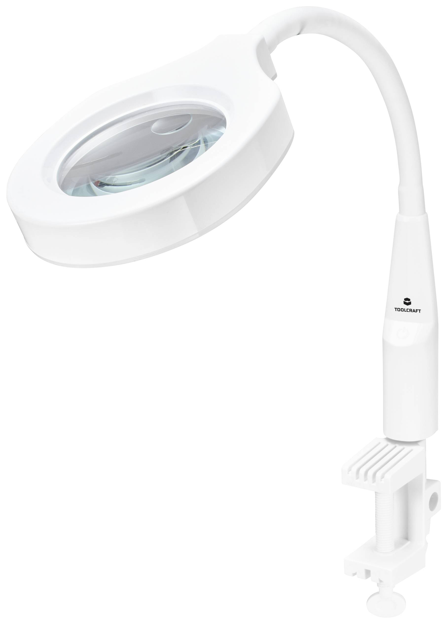 TOOLCRAFT TO-7447449 2-in-1 Lupenleuchte Vergrößerungsfaktor=1.75 x, 3 x 85mm 2021 Energieeffizienzklasse n.rel
