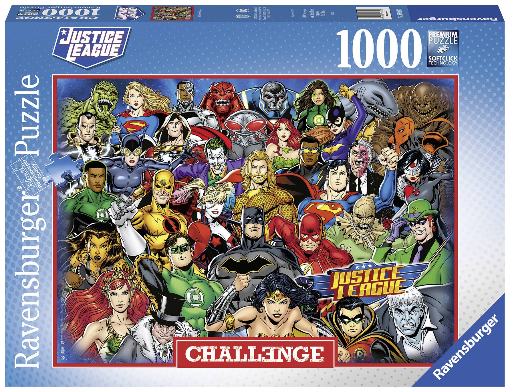 Ravensburger Puzzle Challenge DC Comics 16884 1 St.