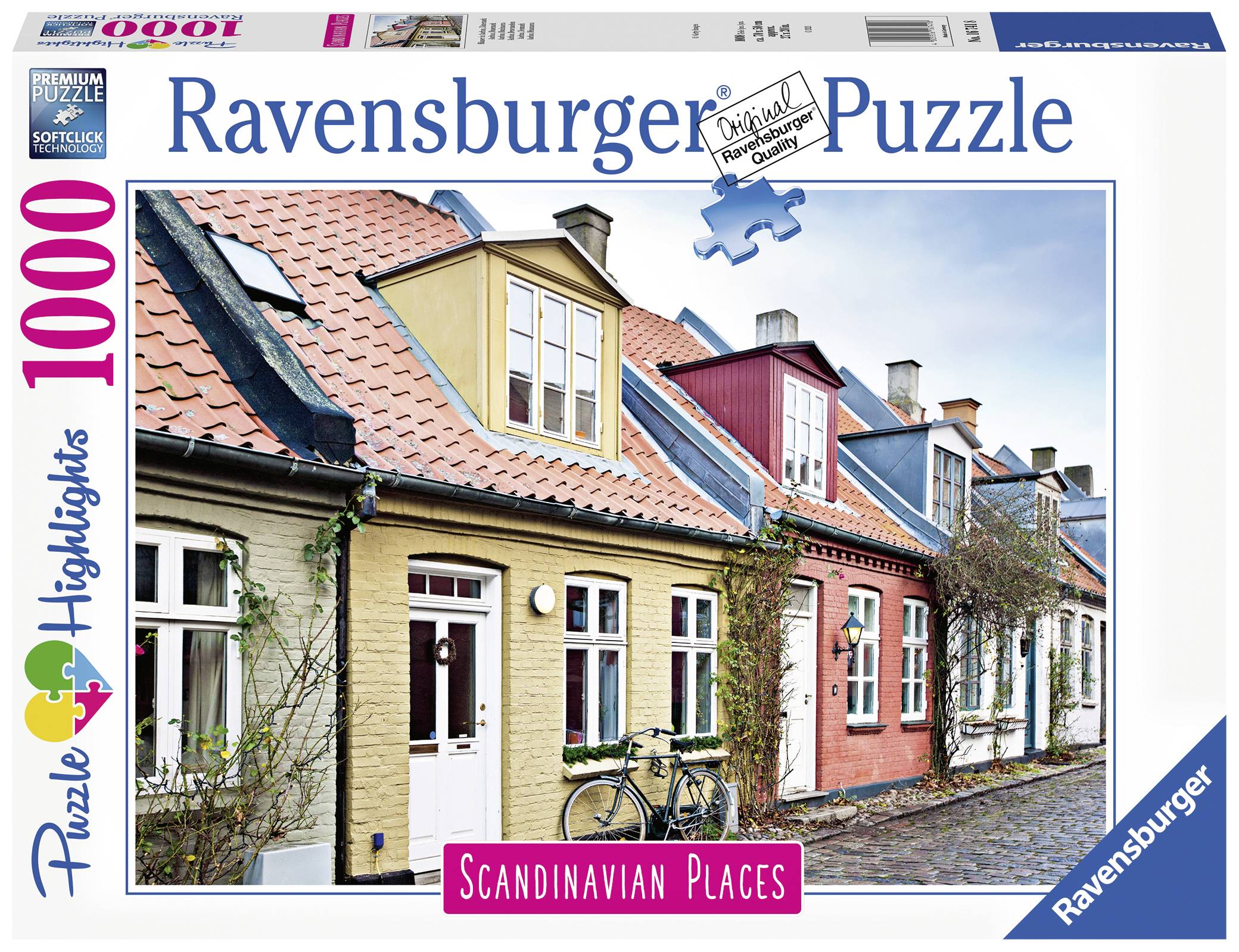 Ravensburger Puzzle Häuser in Aarhus, Dänemark 16741 1 St.