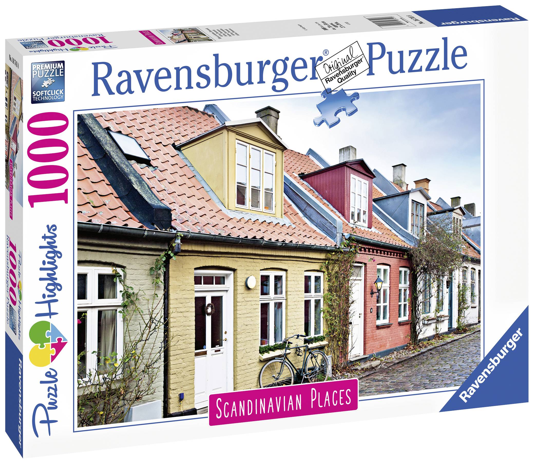 Ravensburger Puzzle Häuser in Aarhus, Dänemark 16741 1 St.