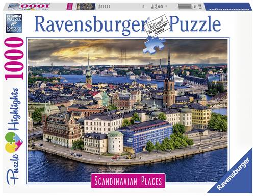 Ravensburger Puzzle Stockholm, Schweden 16742 1St.