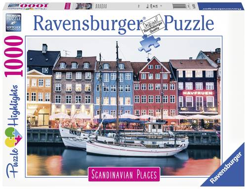 Ravensburger Puzzle Kopenhagen, Dänemark 16739 1St.