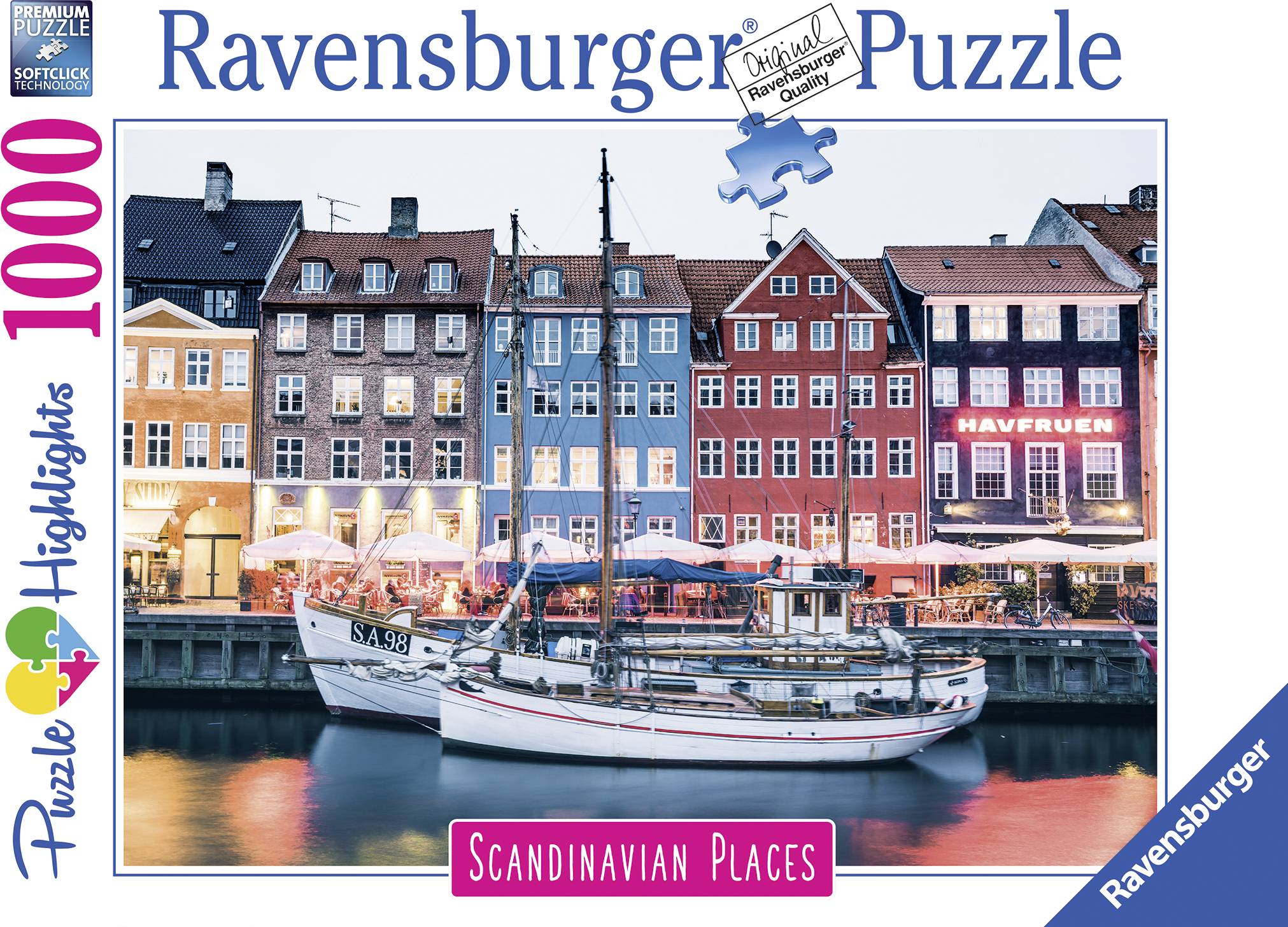 Ravensburger Puzzle Kopenhagen, Dänemark 16739 1 St.