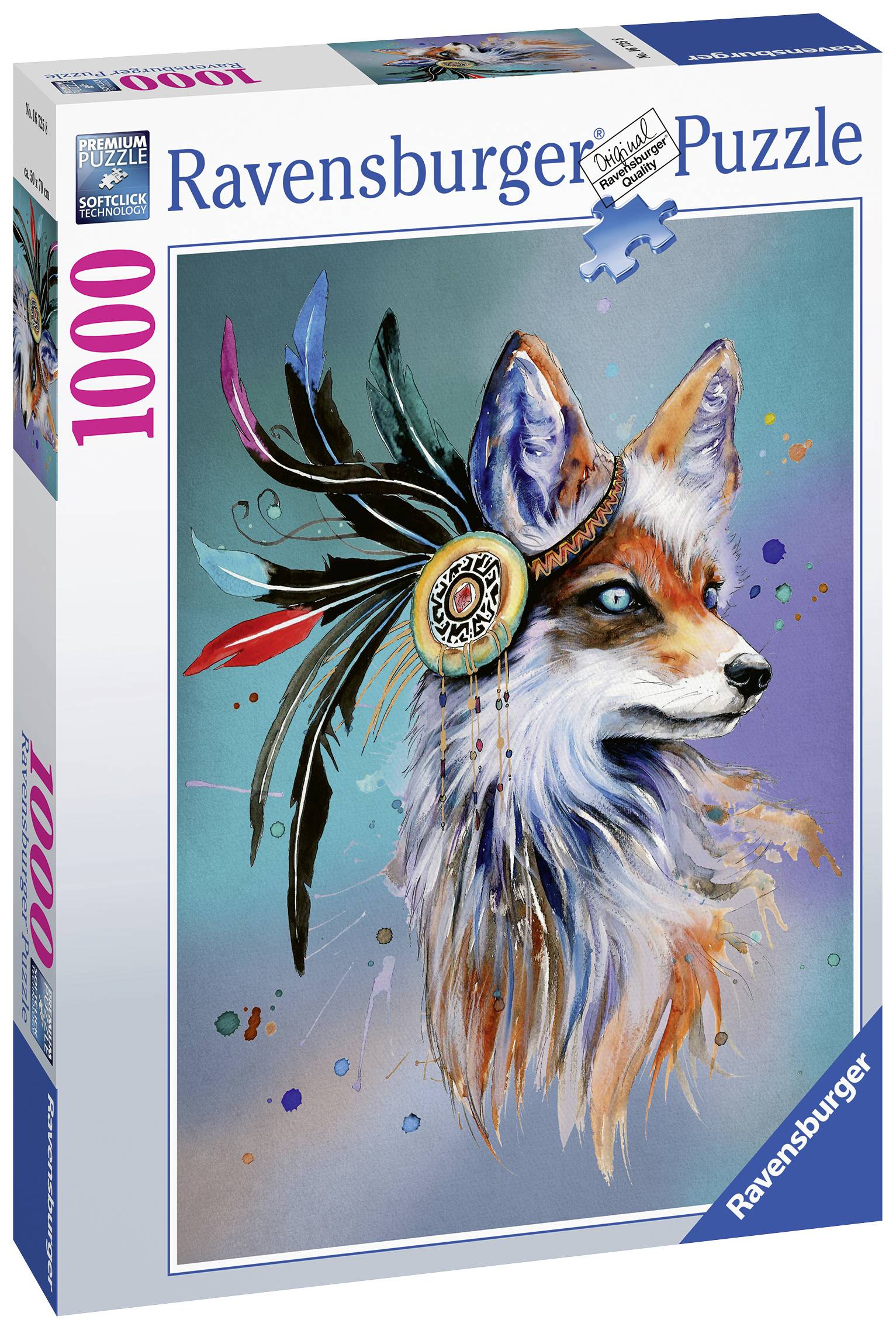Ravensburger Puzzle Boho Fuchs 16725 1 St.